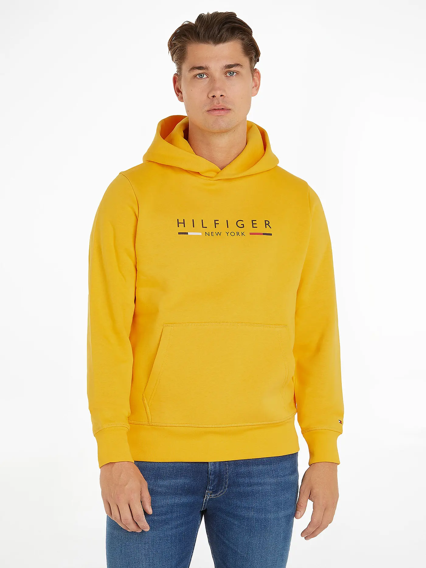 TOMMY HILFIGER | Kapuzensweater - Hoodie | gelb